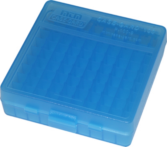 Picture of MTM P100-44 ammo box blue