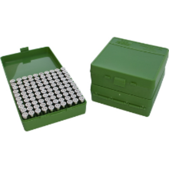 Picture of MTM P100-44 ammo box green